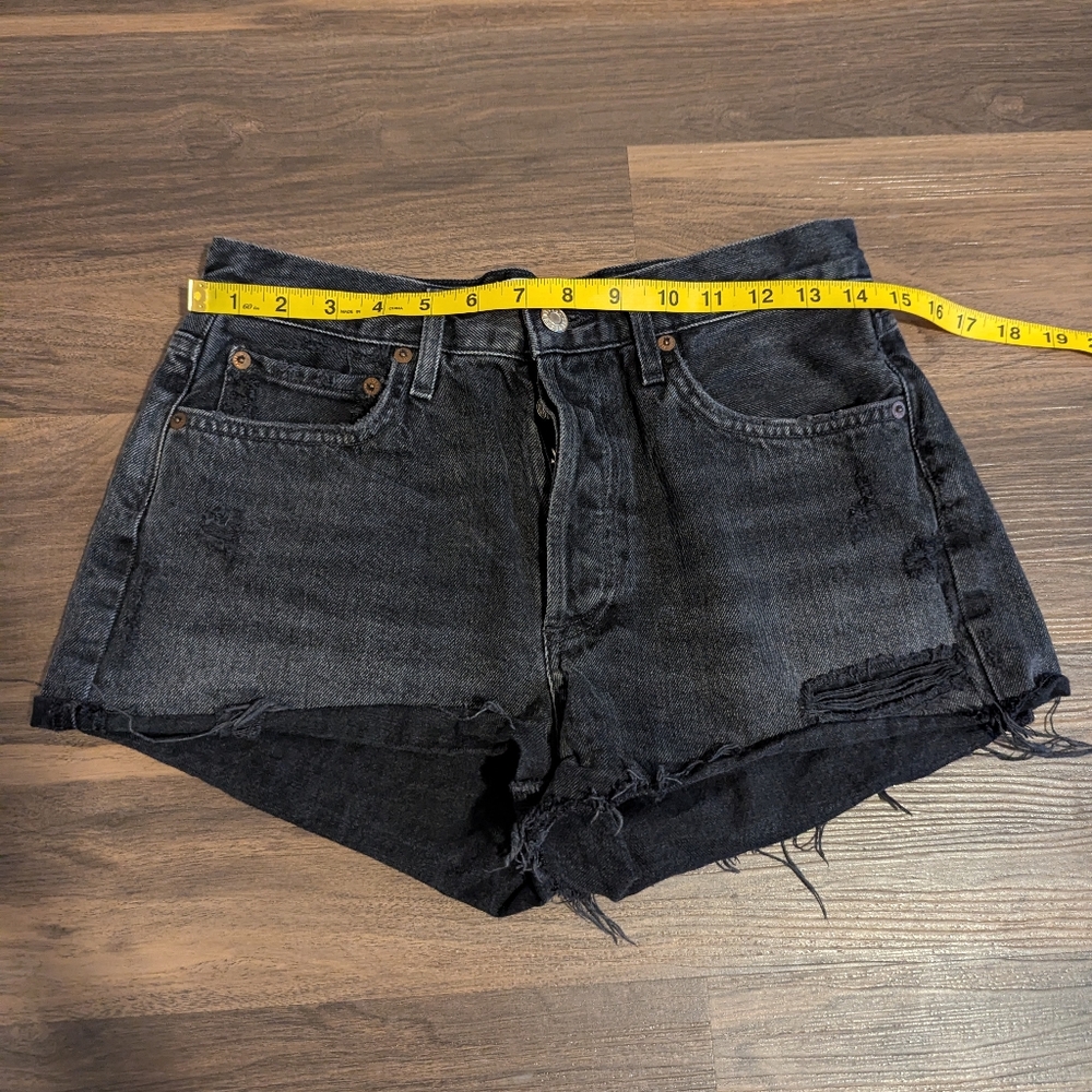 Agolde Parker Shorts - Picture 8 of 9